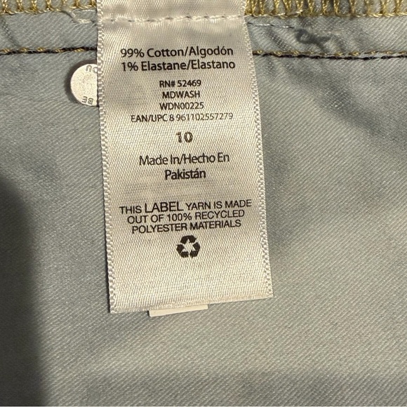 Free Asembly Super High Rise Straight Womens Distressed Jeans Size 10 - Picture 8 of 9